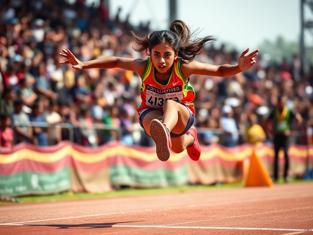 Kavya, 14 — student athlete story